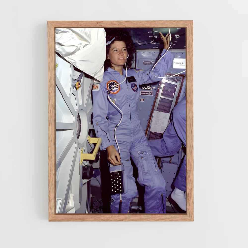 Poster envoûtant Valentina Tereshkova – affiche Astronautes (vue 4)